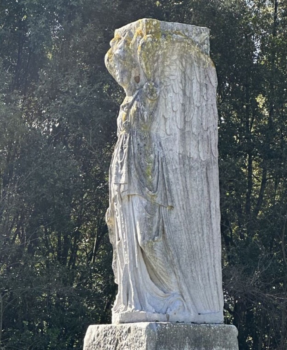 Minerva-Victory Statue. Photo © Leon Mauldin.