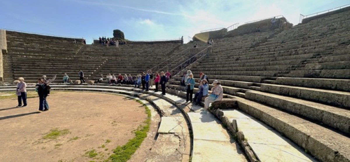 Ostia Theater. Photo © Leon Mauldin